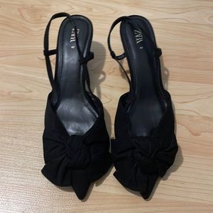 Zara shoes black  European size 40